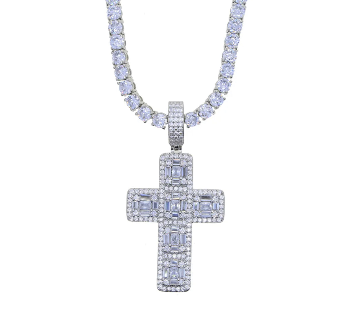 SERENITY CROSS PENDANT NECKLACE