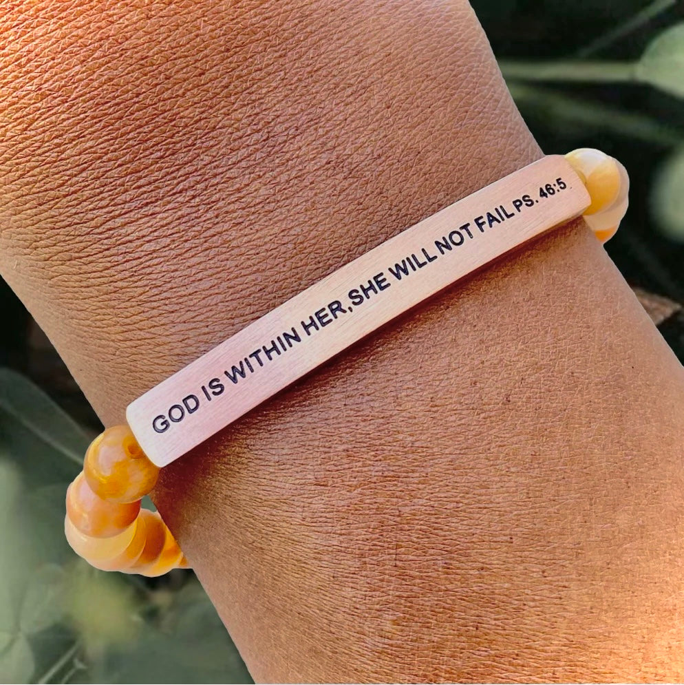 GOD IS WITHIN HER BRACELET