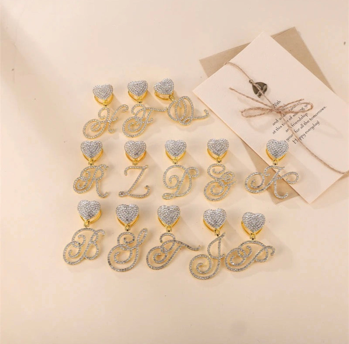 INITIAL PENDANT ONLY