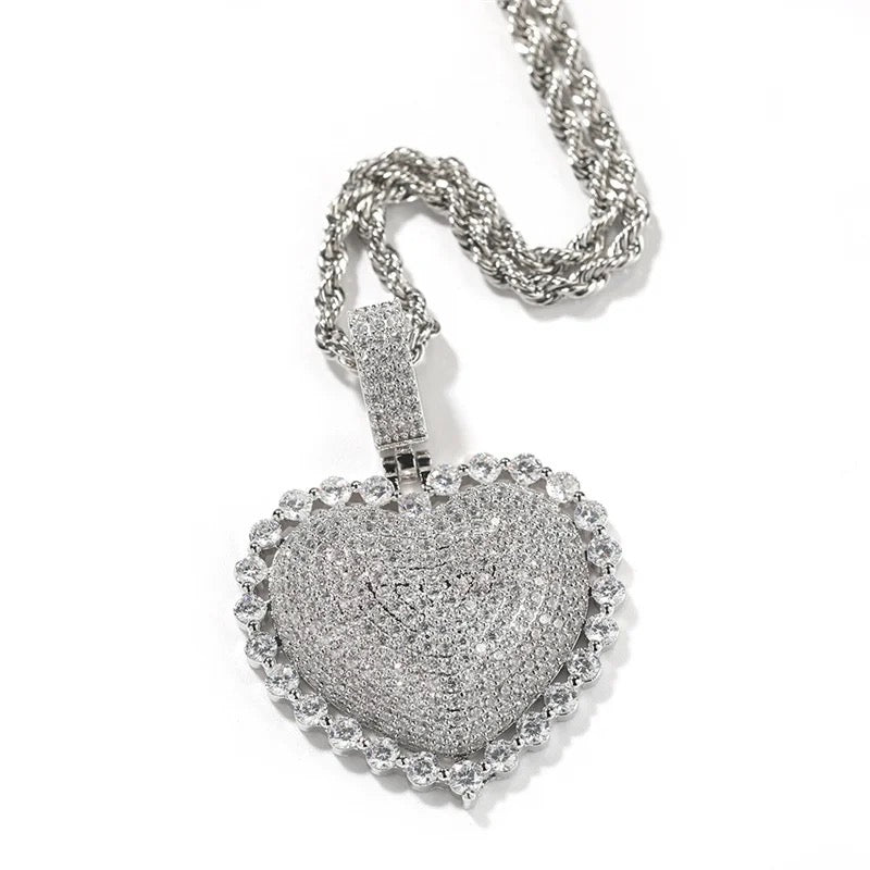 FOREVER YOURS HEART PENDANT NECKLACE