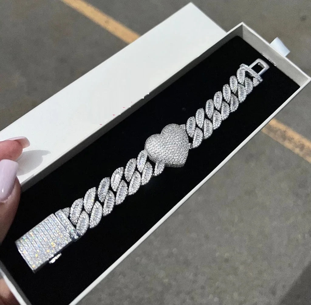 LUX HEART CHARMER ANKLET