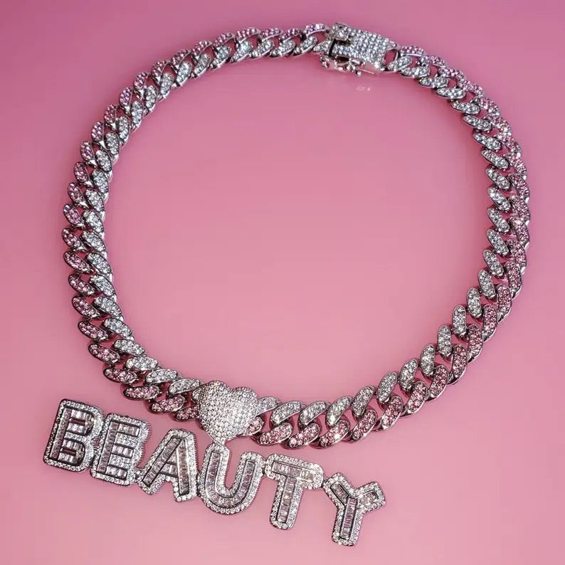 UNIQUELY YOURS NAME PLATE NECKLACE