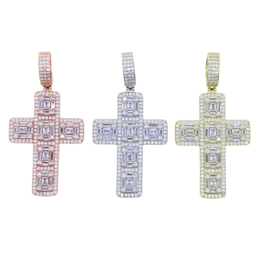 SERENITY CROSS PENDANT NECKLACE