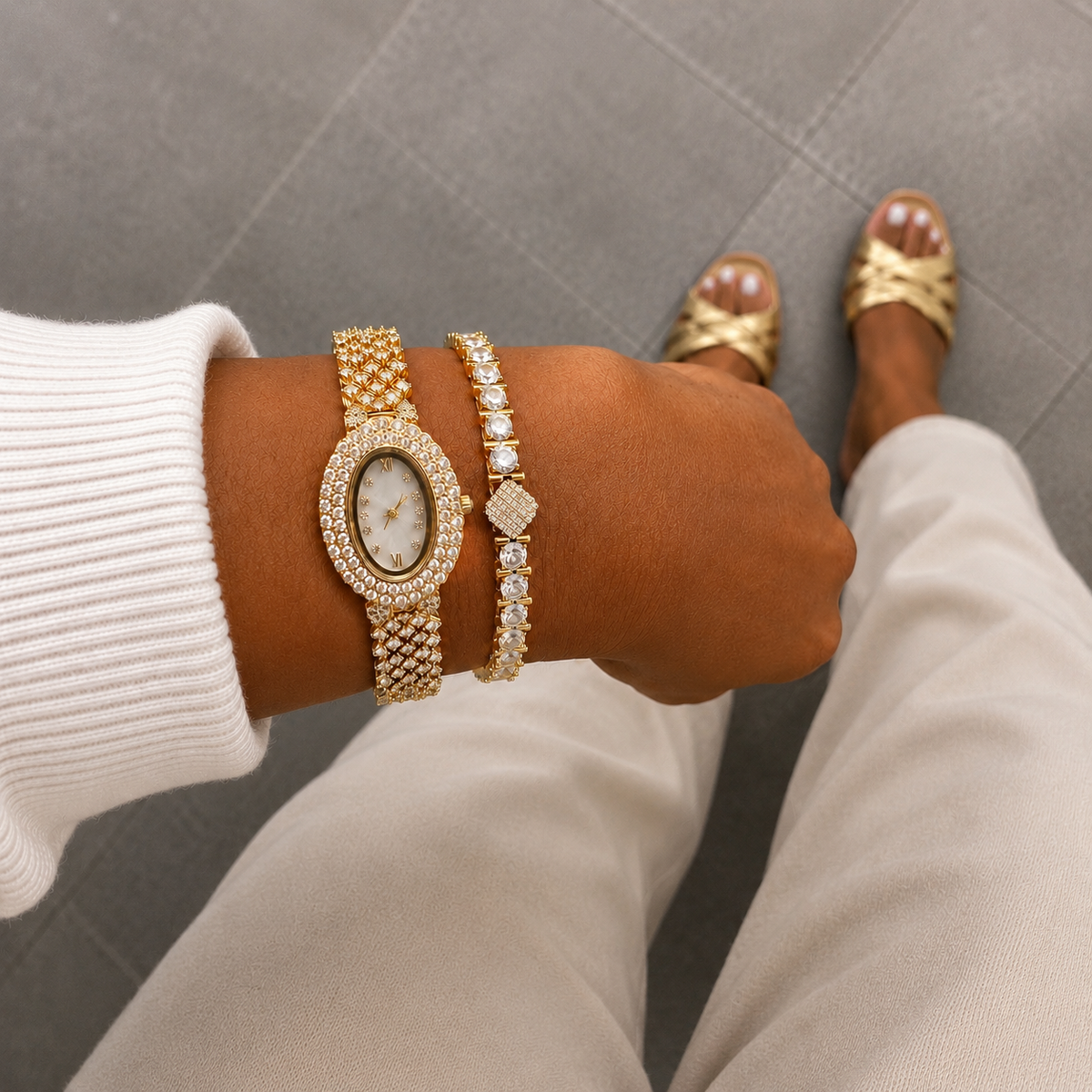 Celeste Sparkle Watch Set