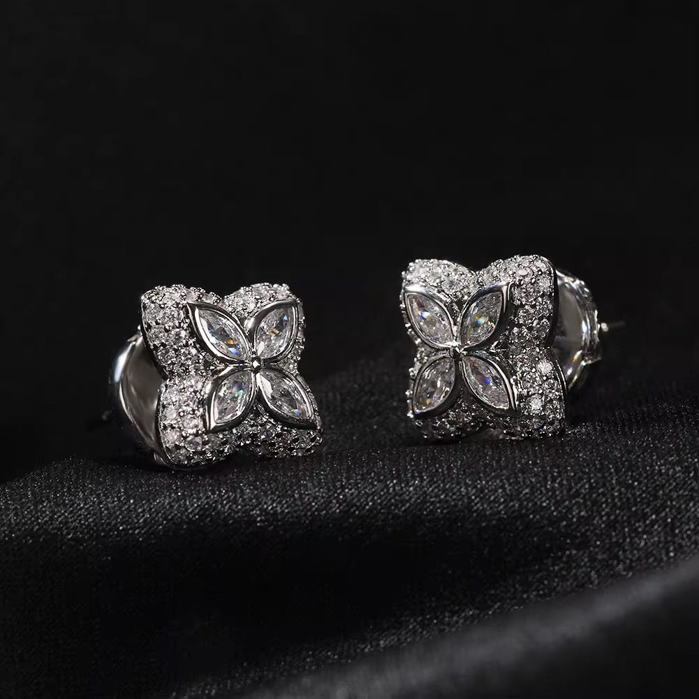 Lucky Charm Clover Earrings