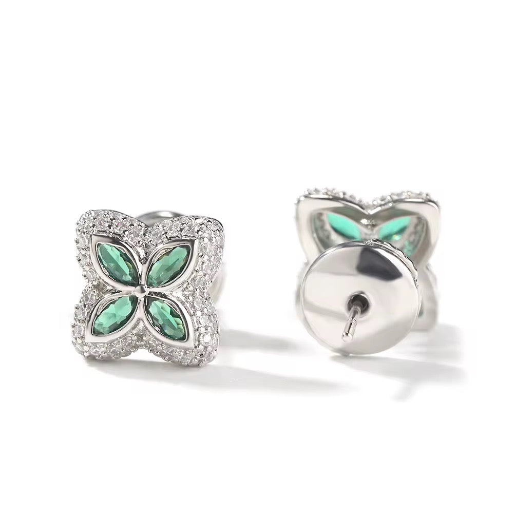 Lucky Charm Clover Earrings