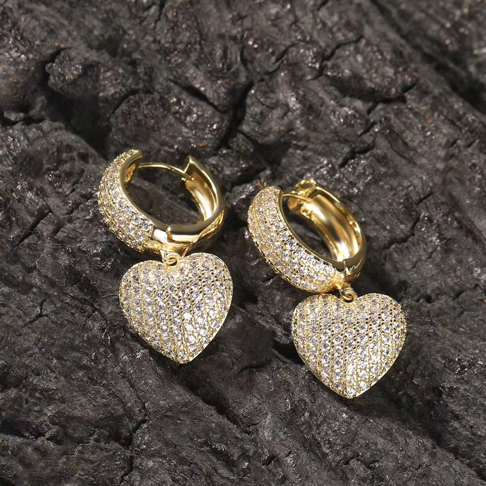 Amore Heart Earrings