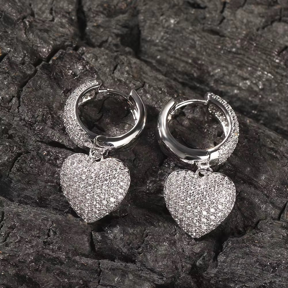 Amore Heart Earrings