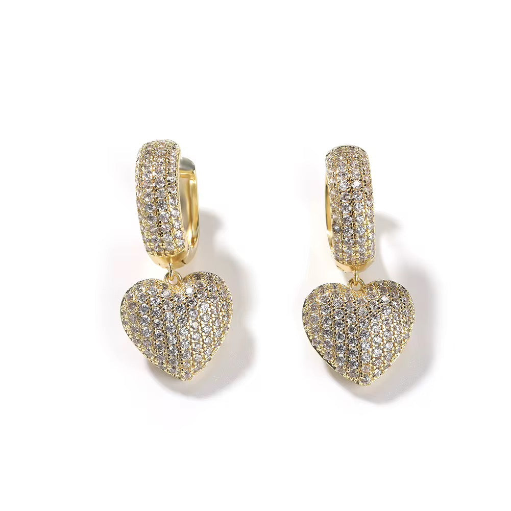 Amore Heart Earrings