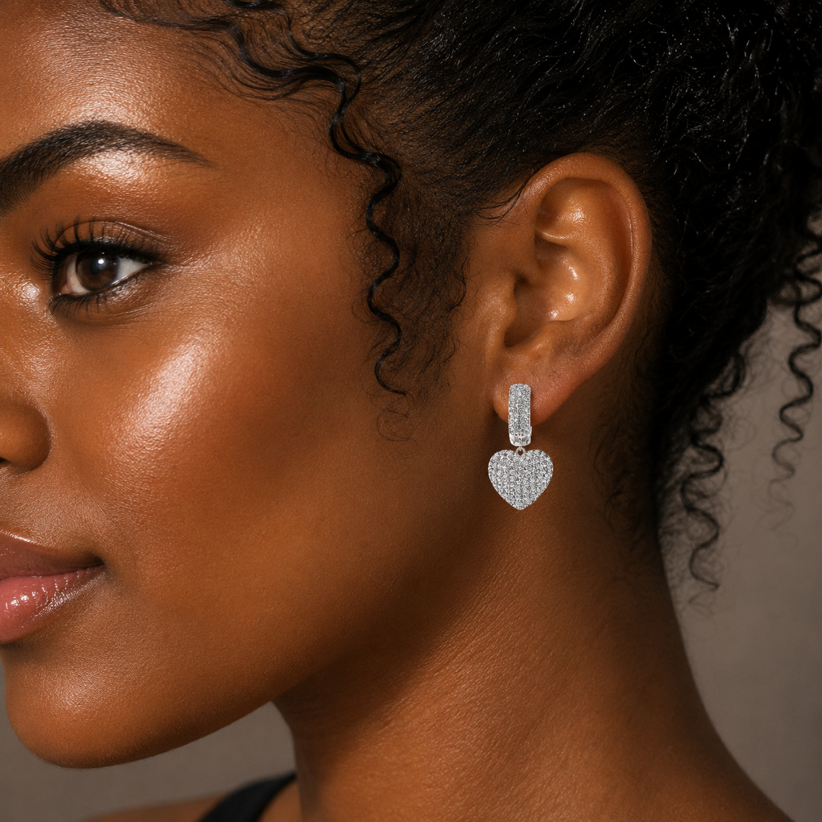 Amore Heart Earrings