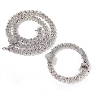 AMORE NECKLACE & BRACELET SET