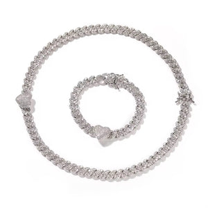 AMORE NECKLACE & BRACELET SET