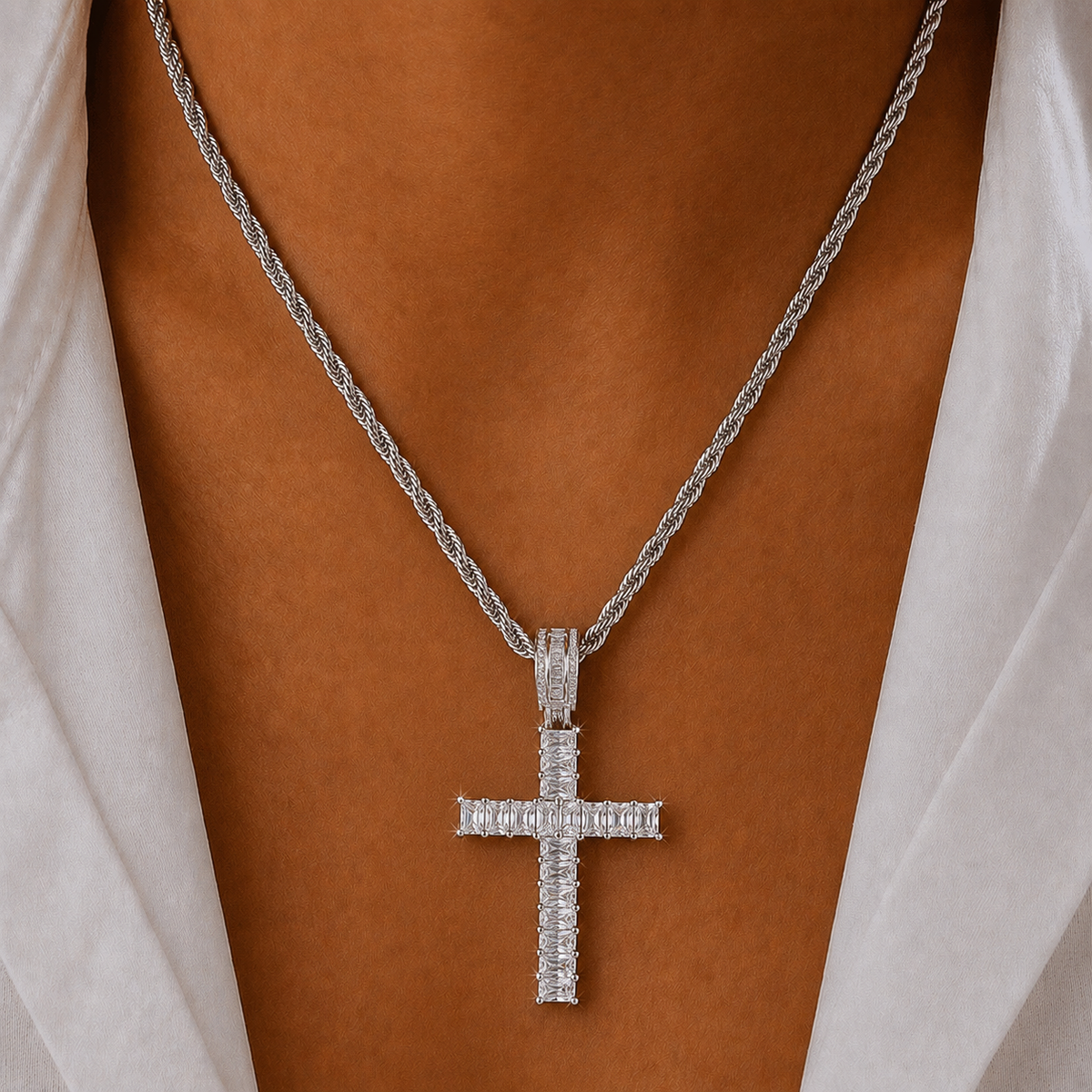 Esther Cross Necklace