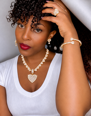 GOLD MILLIONAIRE NECKLACE SET