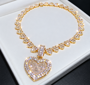 GOLD MILLIONAIRE NECKLACE SET