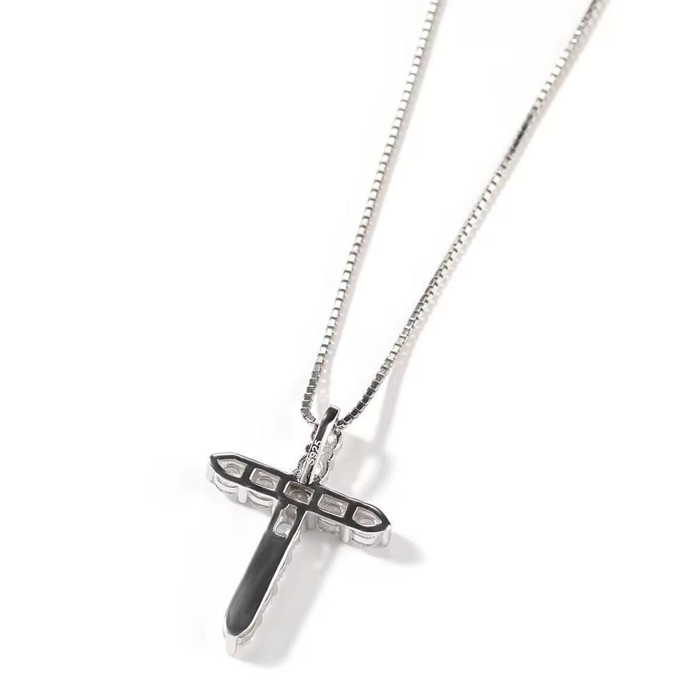 925 Radiant Faith Cross Necklace