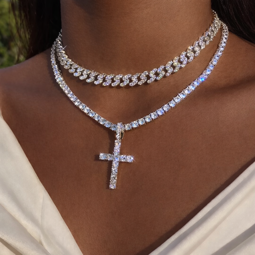 Radiant Faith Layered Cross Set