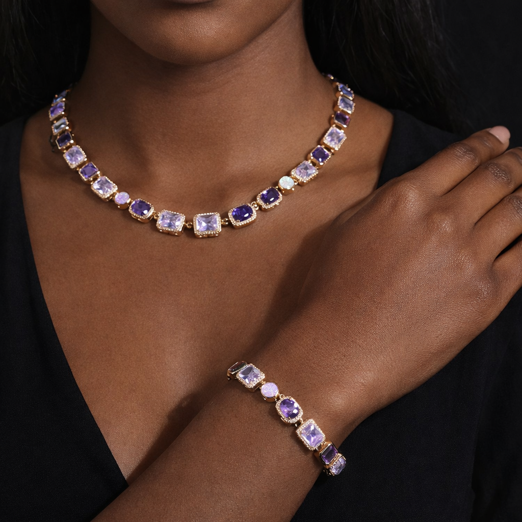 Lilac Dream Necklace Set