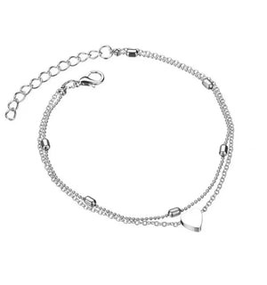 SHERRY SILVER ANKLET