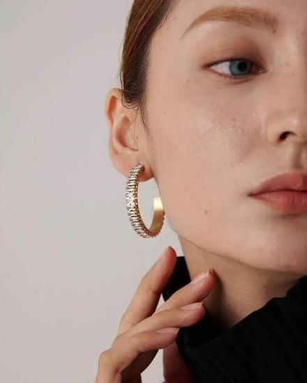 SPARK HOOP EARRINGS