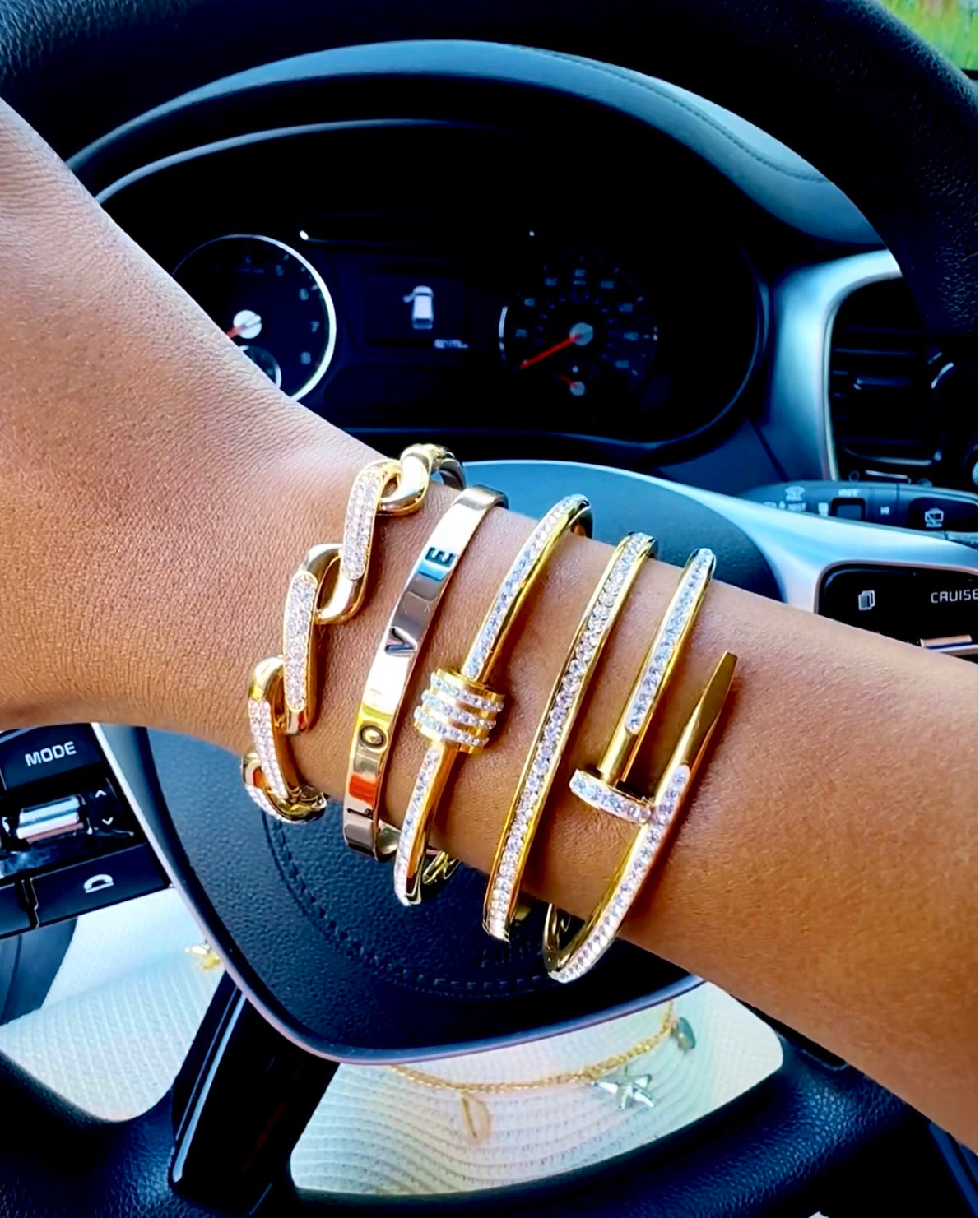 LOVE ADORNED BRACELET STACK