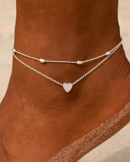 SHERRY SILVER ANKLET