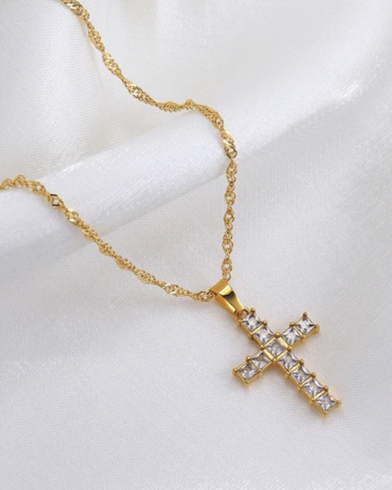 VICTORY CROSS NECKLACE