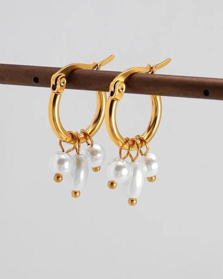 HAWAIIAN HOOP EARRINGS