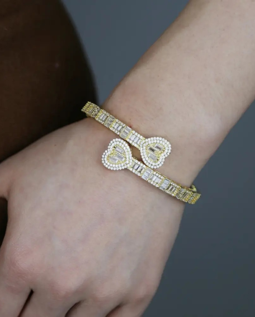 HEART CHARMER BRACELET STACK