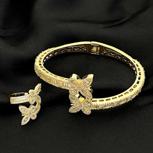 BUTTERFLY DREAMS BRACELET & RING SET