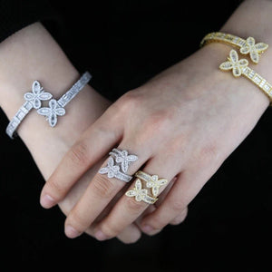 BUTTERFLY DREAMS BRACELET & RING SET